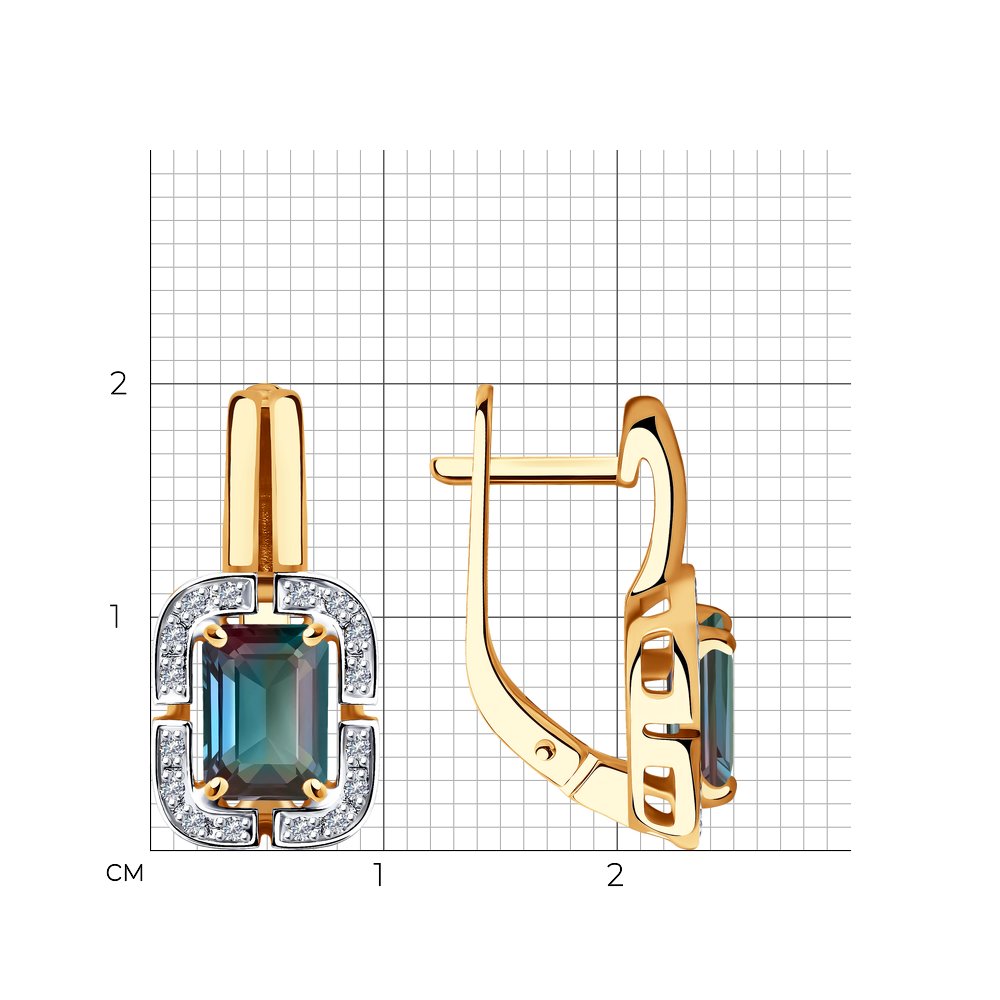 Серьги 6024212 №21 2