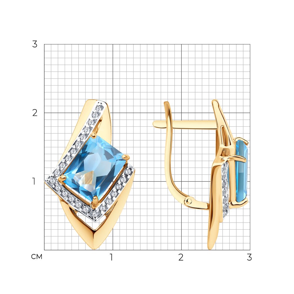 Серьги 725748