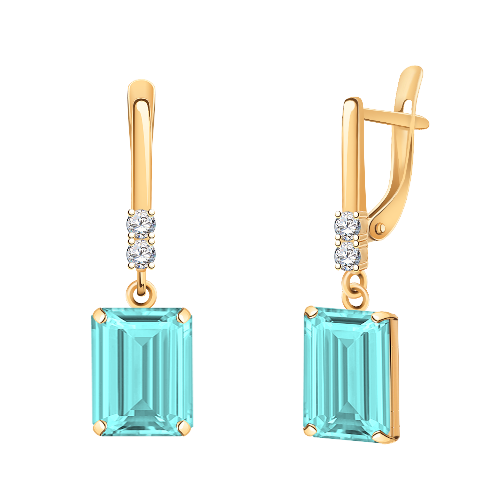 Серьги 90003с-АкТ
